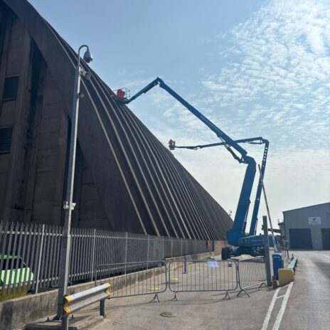 Sugar Silo in progress Sugar Silo in progress