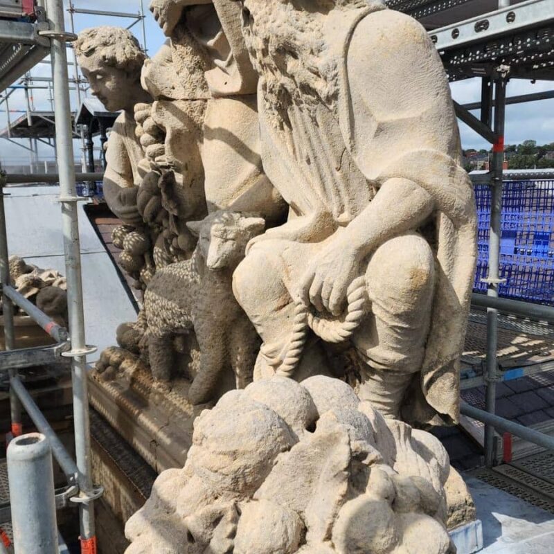 Cherub cleaning